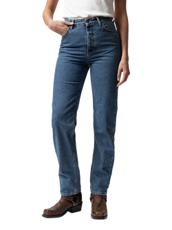Nudie Jeans Lofty Lo Organic Cotton Straight Jeans, Morning Mis