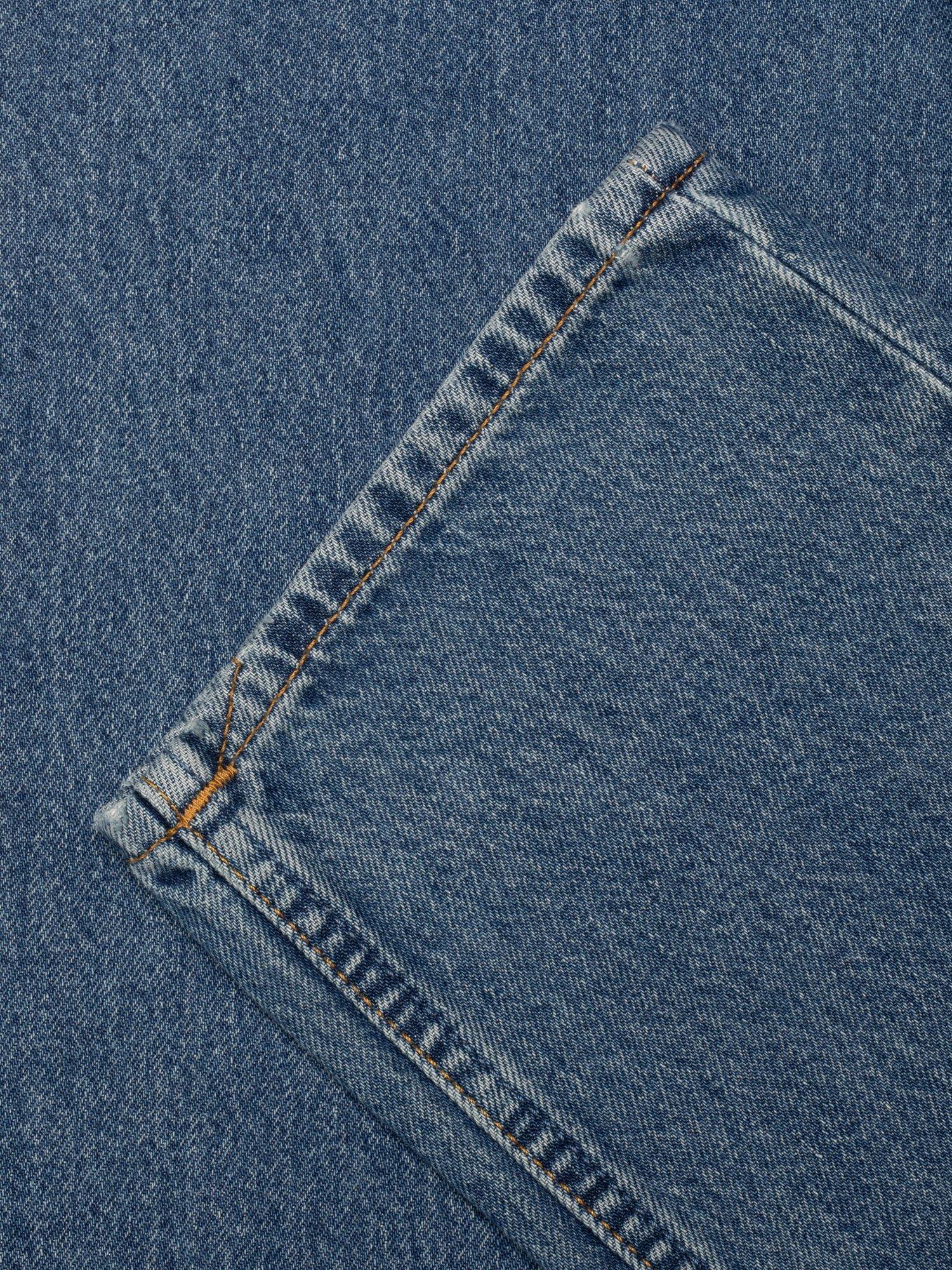 Product image 5 of 8, which shows Nudie Jeans Lofty Lo Organic Cotton Straight Jeans, Morning Mis, W24/L28