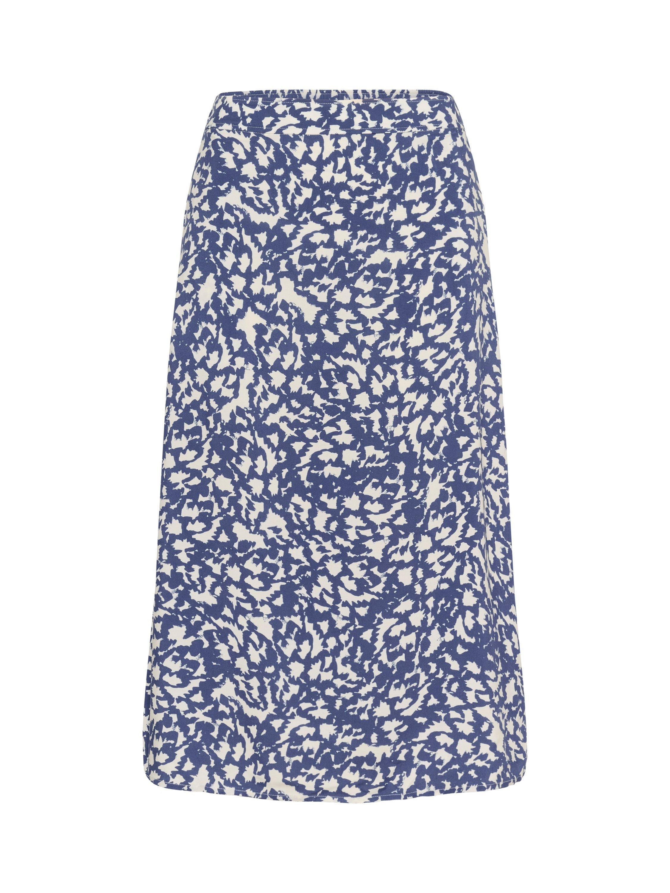 Product image 5 of 6, which shows Part Two Bisera Abstract Midi Skirt, Blue, 8