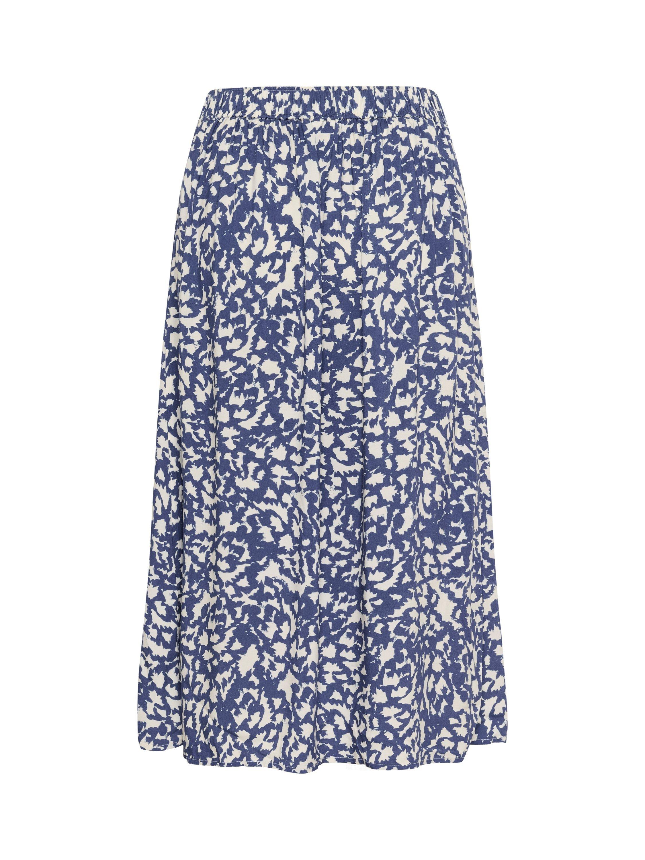 Product image 6 of 6, which shows Part Two Bisera Abstract Midi Skirt, Blue, 8