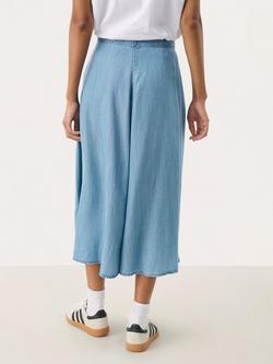 Part Two Pernille A-Line Skirt - view 2, Light Blue