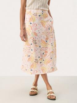 Part Two Bisera Paisley Midi Skirt, Multi, Multi