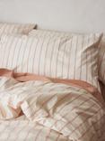 Piglet in Bed Slumber Stripe Washed Cotton Bedding