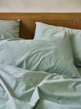 Piglet in Bed Cotton Bedding, Mellow Green