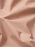 Piglet in Bed Washed Cotton Percale Fitted Sheets, Blush Pink