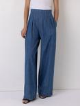 VIVERE Nellie High Rise Straight Leg Denim Jeans