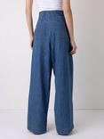 VIVERE Nellie High Rise Straight Leg Denim Jeans