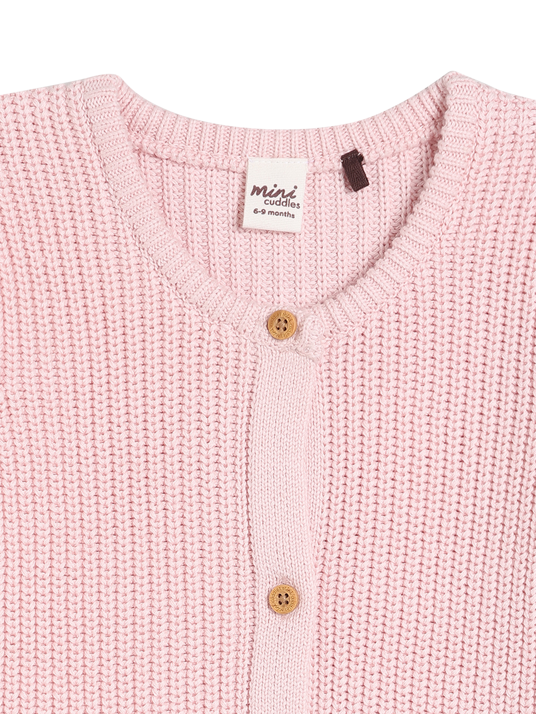 Product image 9 of 9, which shows Mini Cuddles Baby Cotton 5-Pack Starter Kit, Pink, Newborn