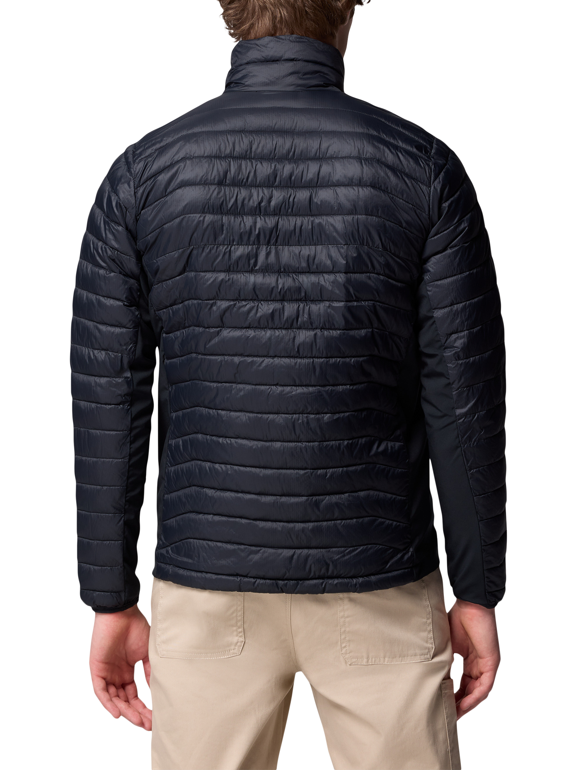Columbia Powder Pass Hybrid – Giacca Uomo Con Cappuccio, Leggera E Isolante, Perfetta Per Avventure E Quotidiano