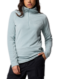 Columbia Women's Glacial 1/2 Zip Fleece, Crushed Blue