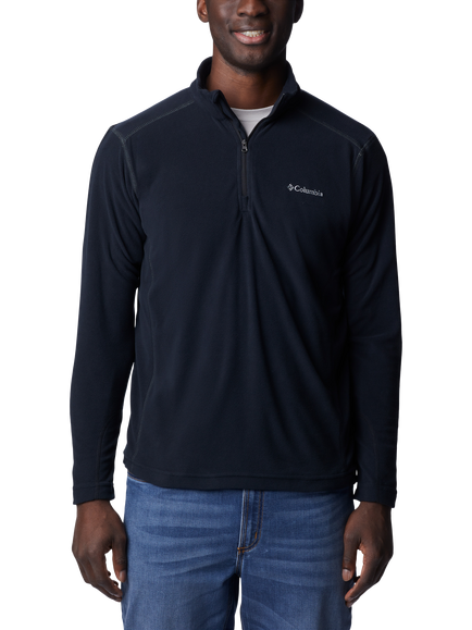 Columbia Men's Klamath II 1/2 Zip Fleece, Black, Black