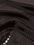 Reiss Atelier Raye Laser Cut Skirt, Chocolate