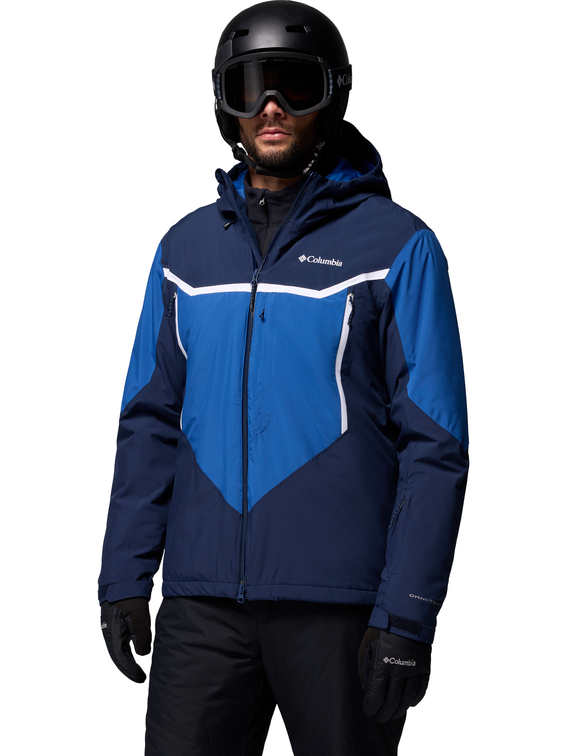 Product image 1 of 11, which shows Columbia Liftline™ Waterproof Ski Jacket, Navy / Blue, S