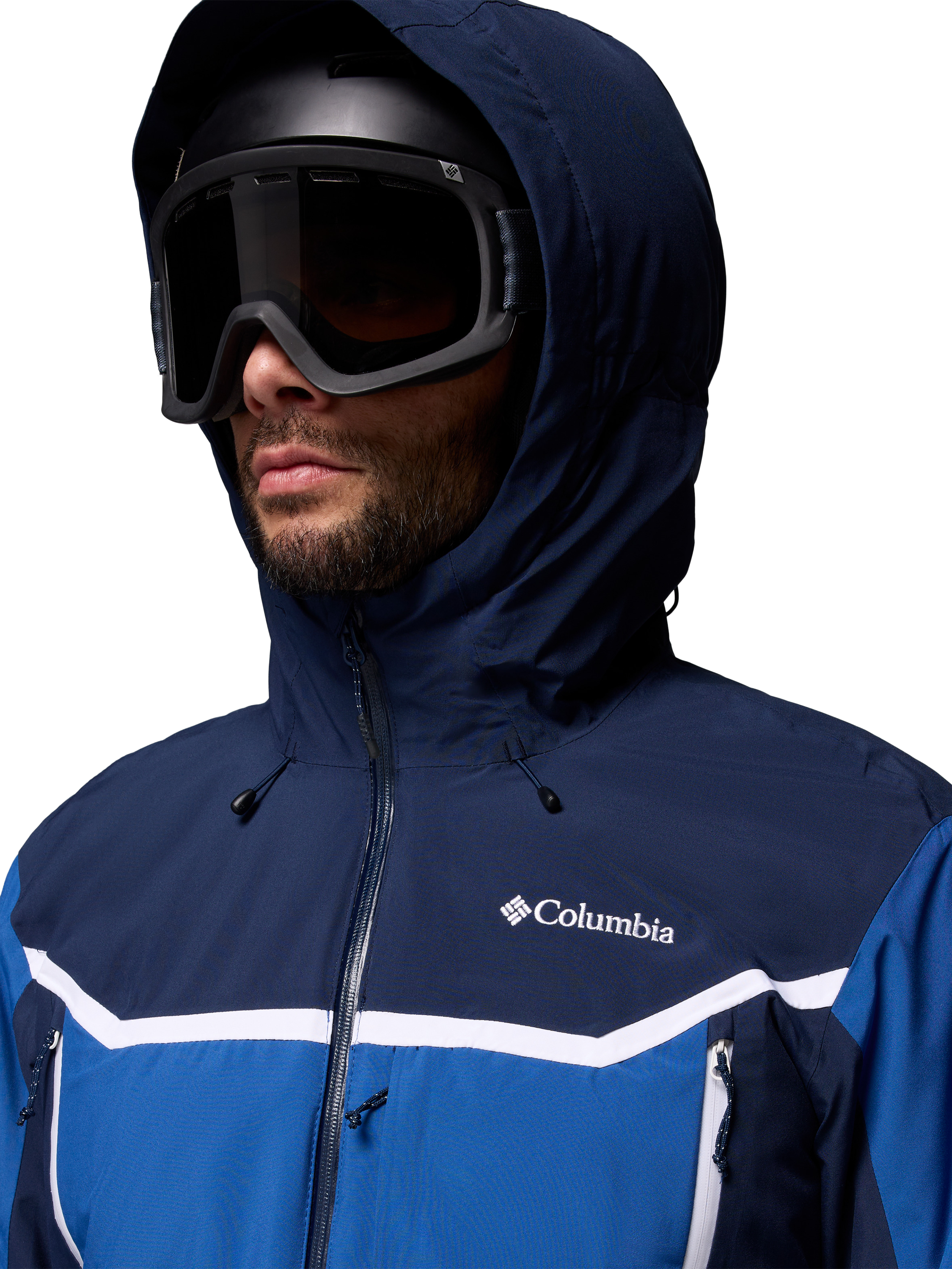 Product image 3 of 11, which shows Columbia Liftline™ Waterproof Ski Jacket, Navy / Blue, S