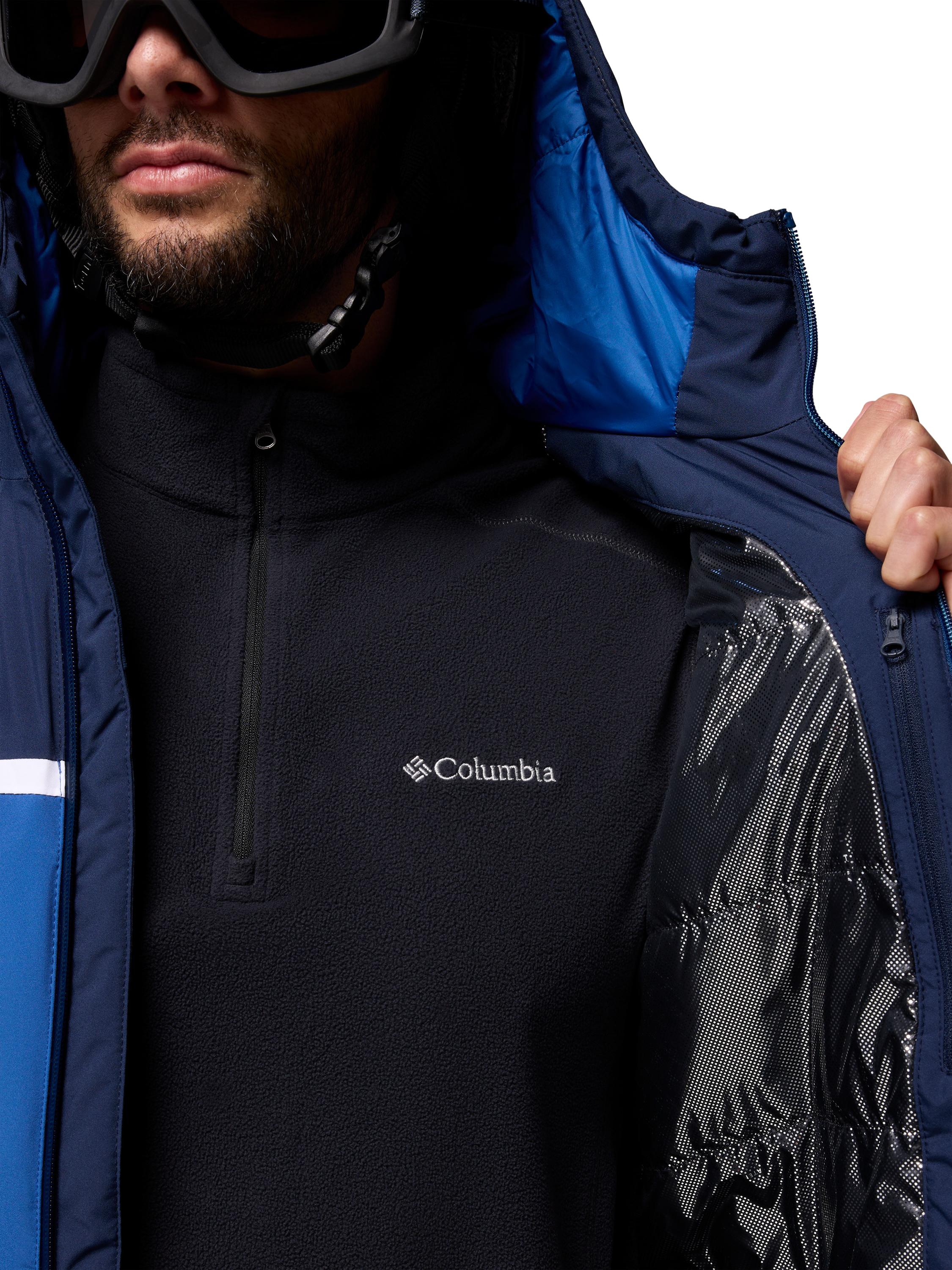 Product image 6 of 11, which shows Columbia Liftline™ Waterproof Ski Jacket, Navy / Blue, S
