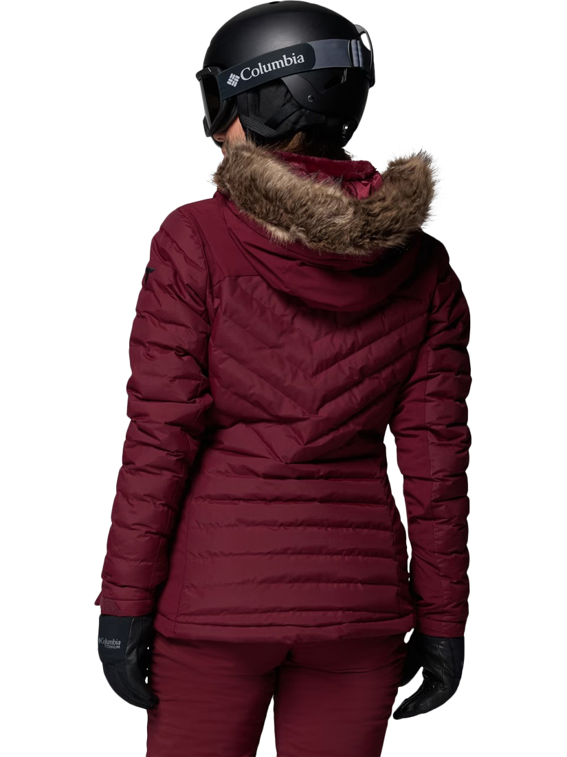 Product image 2 of 10, which shows Columbia Bird Mountain Insulated Ski Jacket, Rich Wine, L