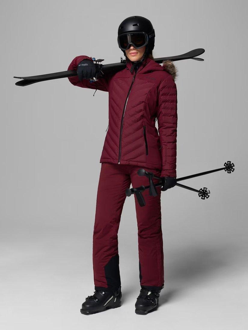 Product image 10 of 10, which shows Columbia Bird Mountain Insulated Ski Jacket, Rich Wine, L