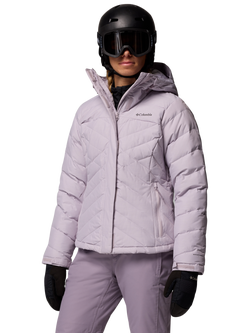 Columbia Lay Water Repellent Down Ski Jacket, Lavender Pearl, Lavender Pearl