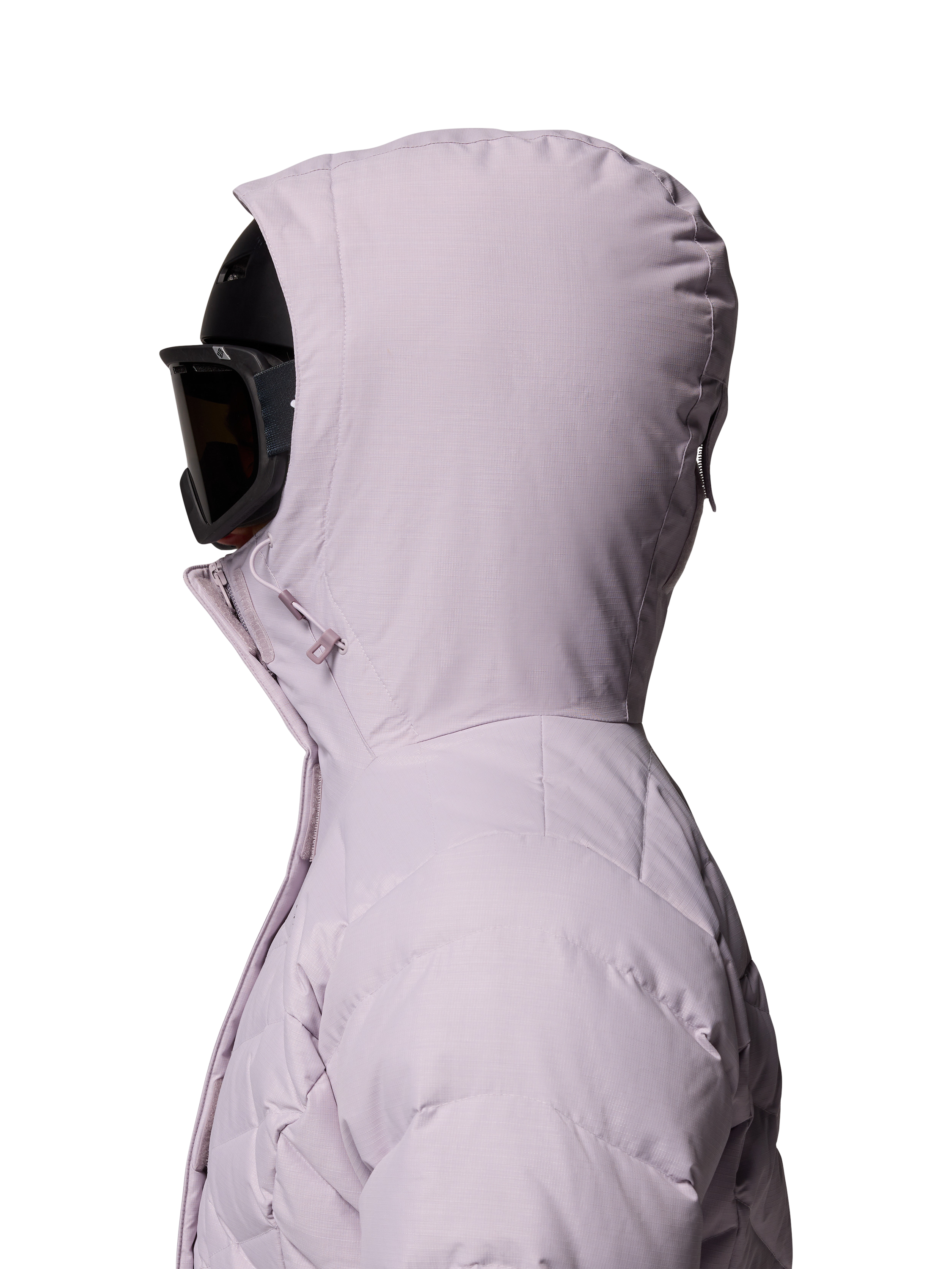 Product image 4 of 11, which shows Columbia Lay Water Repellent Down Ski Jacket, Lavender Pearl, S