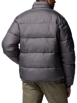 Columbia Men's Pike Lake II Water Repellent Insulated Hooded Puffer Jacket, City Grey - view 2, City Grey