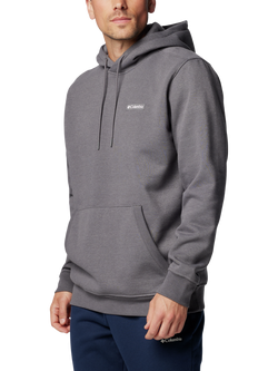 Columbia Meridian Creek Cotton Blend Hoodie, Grey Heather - view 2, Grey Heather