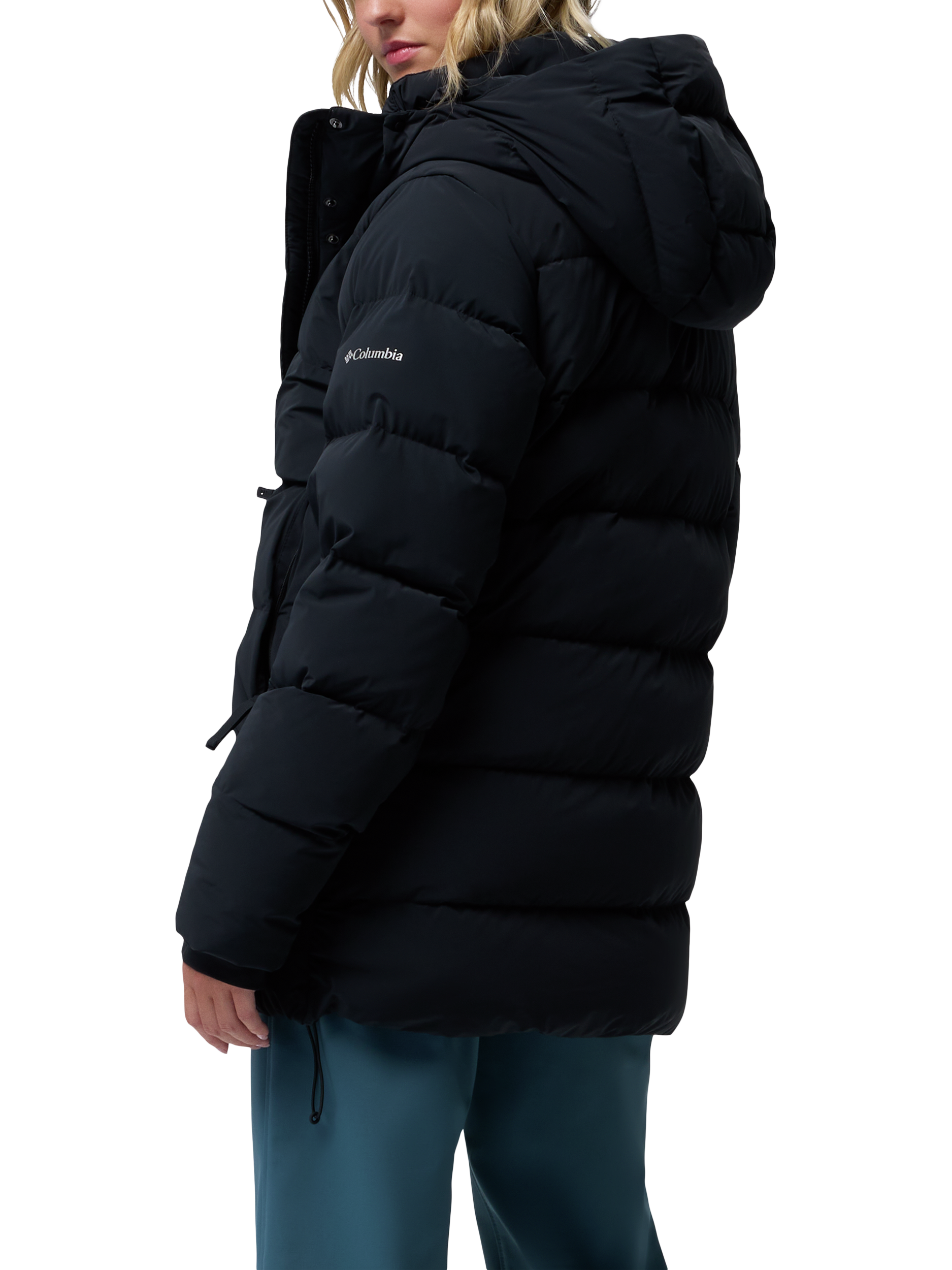 Columbia Amaze Puff Water Repellent Down Jacket, Black
