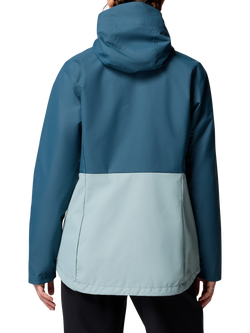 Columbia Women's Hikebound Waterproof Hooded 3-in-1 Jacket, Crushed Blue - view 2, Crushed Blue