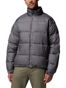Columbia Men's Pike Lake II Water Repellent Insulated Puffer Jacket, City Grey, City Grey
