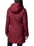 Columbia Heavenly Long Hooded Jacket, Rich Wine