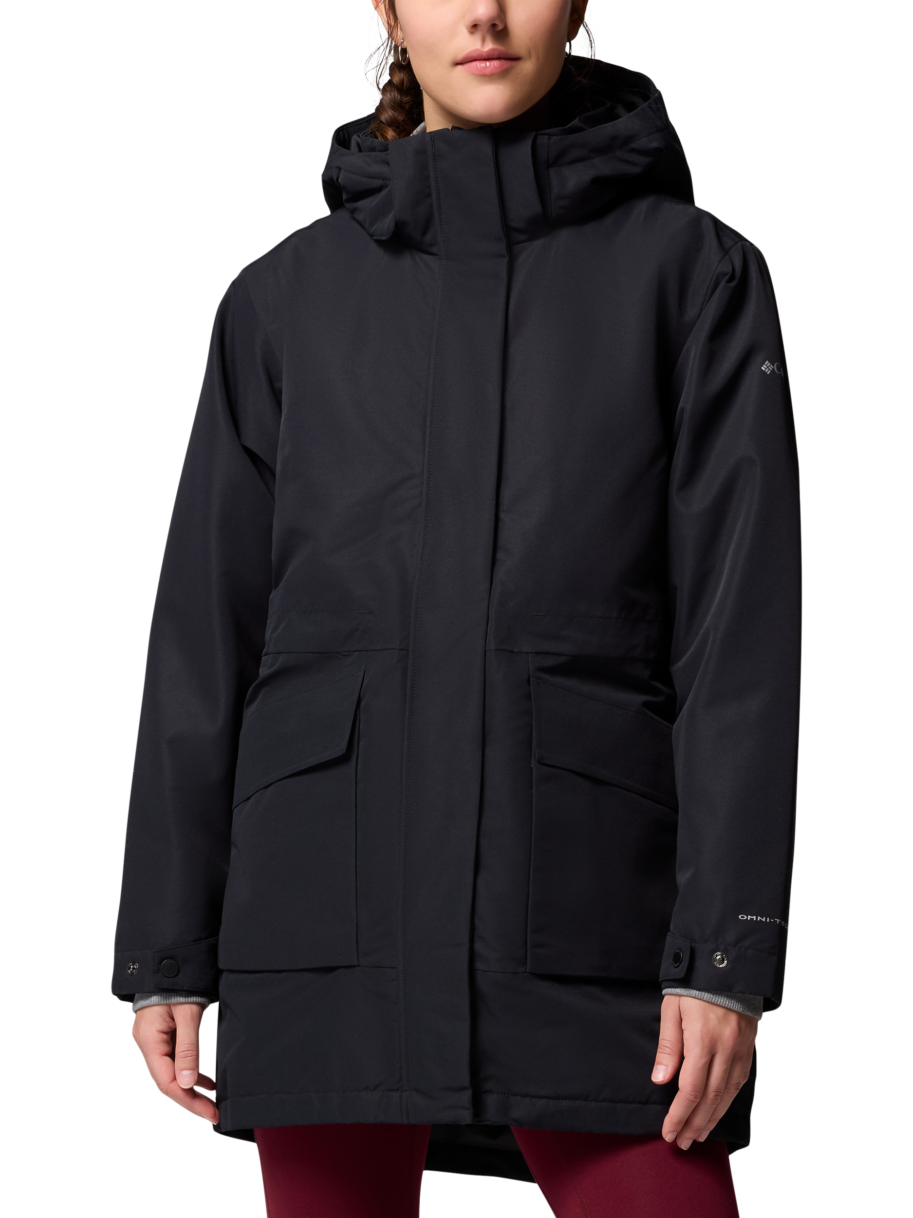 Columbia Little Si Waterproof Parka, Black