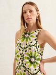 Ro&Zo Petite Mosaic Maxi Dress, Green