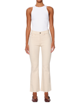 DL1961 Bridget Cropped Boot Cut Jeans, Flax