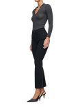 DL1961 Bridget Cropped Boot Cut Jeans, Hail