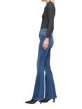 DL1961 Bridget High Rise Boot Cut 33" Inseam Jeans, Oceanside