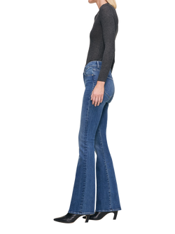 DL1961 Bridget High Rise Boot Cut 33" Inseam Jeans, Oceanside - view 2, Oceanside