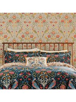 Morris & Co. Seasons Duvet Cover Set - view 2, Indigo