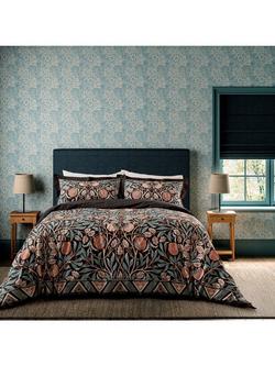 Morris & Co. Olive and Rose Duvet Cover Set, Multi
