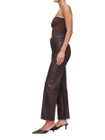 DL1961 Karmine High Rise Straight Leg Ankle Jeans, Fig Coated