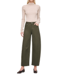DL1961 Miro High Rise Barrel Leg Ankle Jeans, Trellis Twill