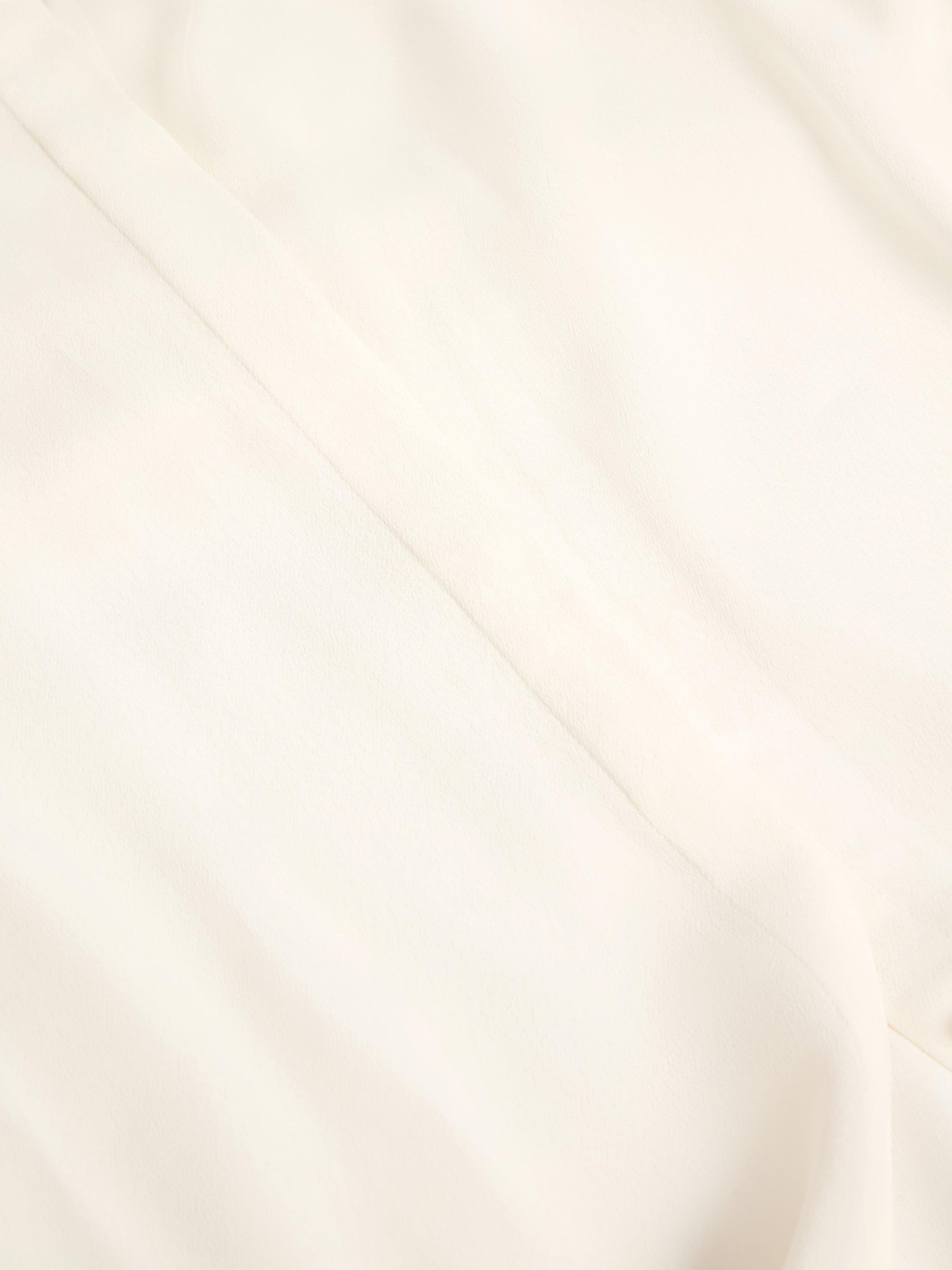 Product image 7 of 7, which shows Ted Baker Ressia Tie Neck Top, Ivory, 8