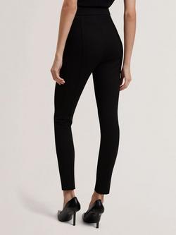 Ted Baker Felinda Fly Front Stretch Leggings, Black - view 2, Black