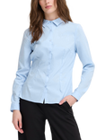 ICHI Dima Long Sleeve Shirt, Blue
