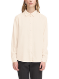 ICHI Linno Linen Rich Shirt, Beige