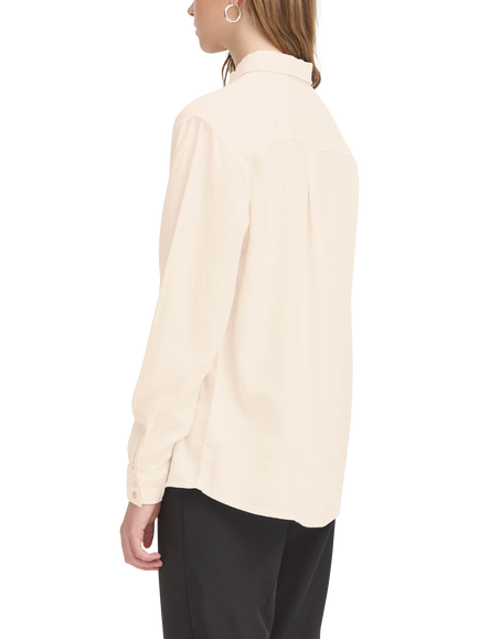 ICHI Linno Linen Rich Shirt, Beige - view 2, Beige