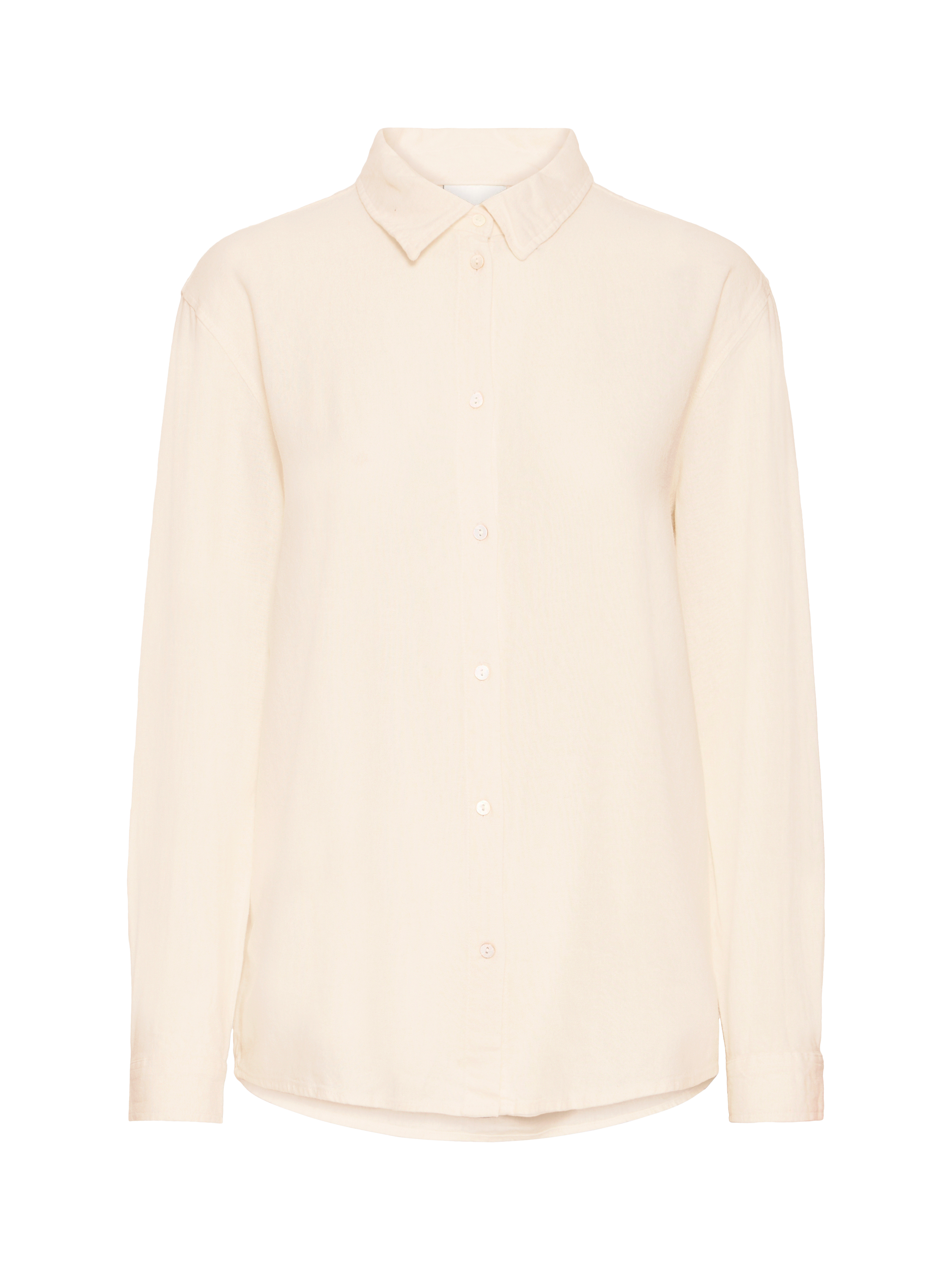 Product image 5 of 7, which shows ICHI Linno Linen Rich Shirt, Beige, 8