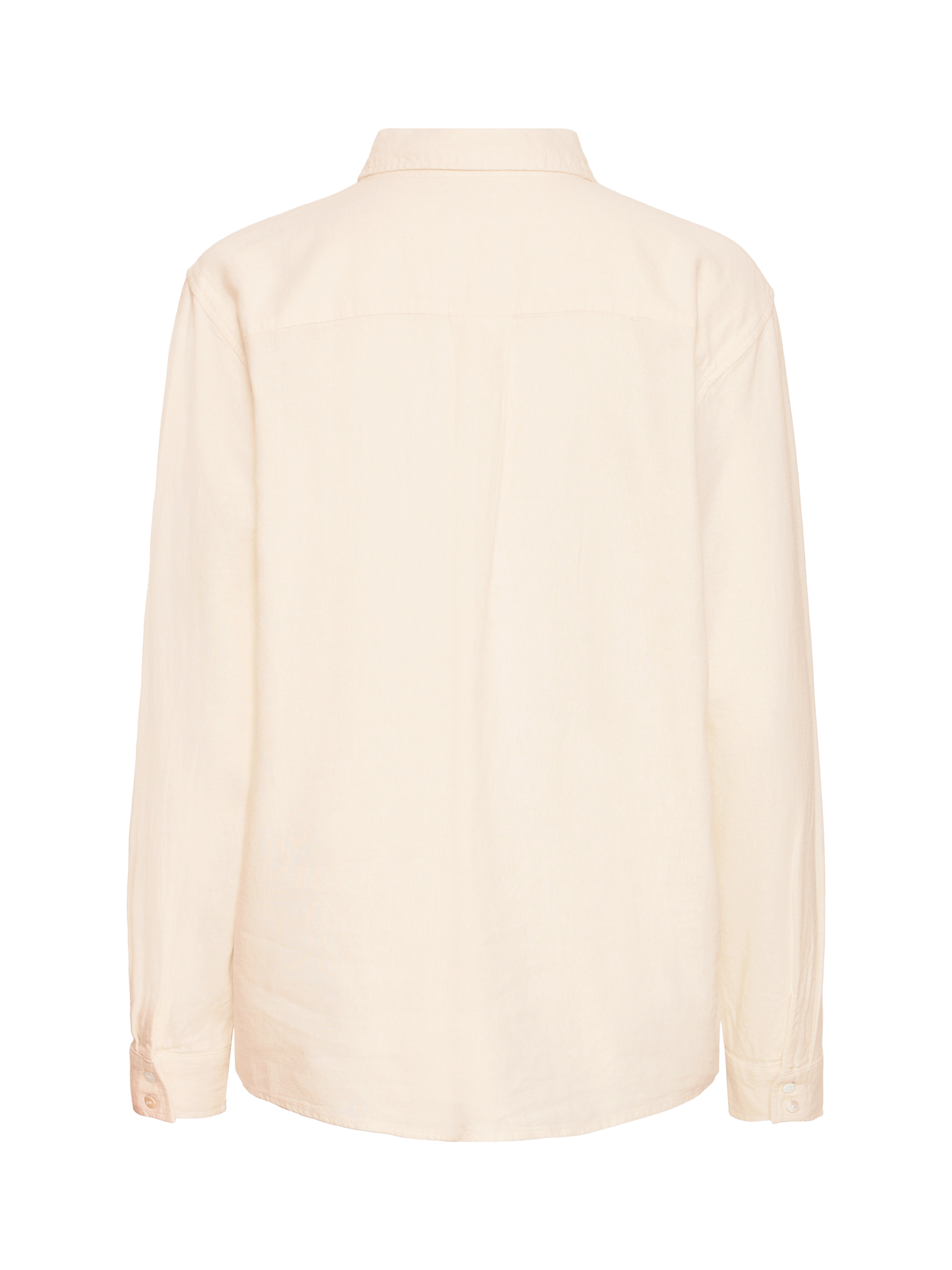 Product image 6 of 7, which shows ICHI Linno Linen Rich Shirt, Beige, 8