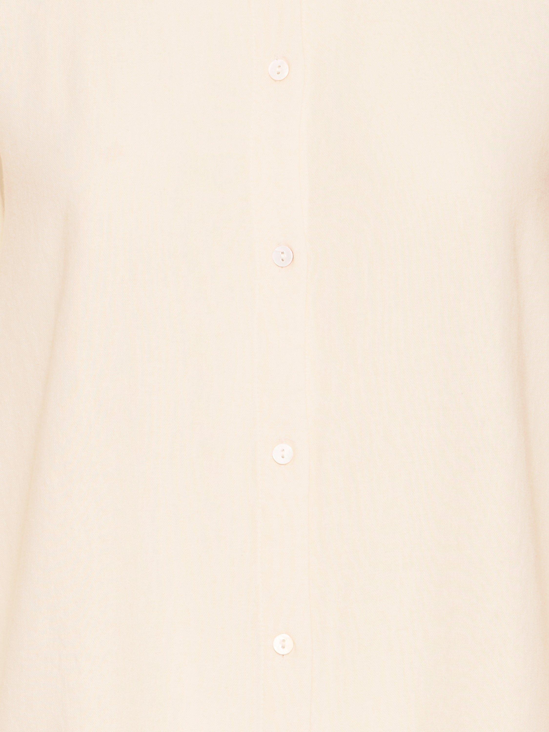 Product image 7 of 7, which shows ICHI Linno Linen Rich Shirt, Beige, 8
