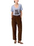 Leon & Harper Prom Corduroy Trousers, Brown