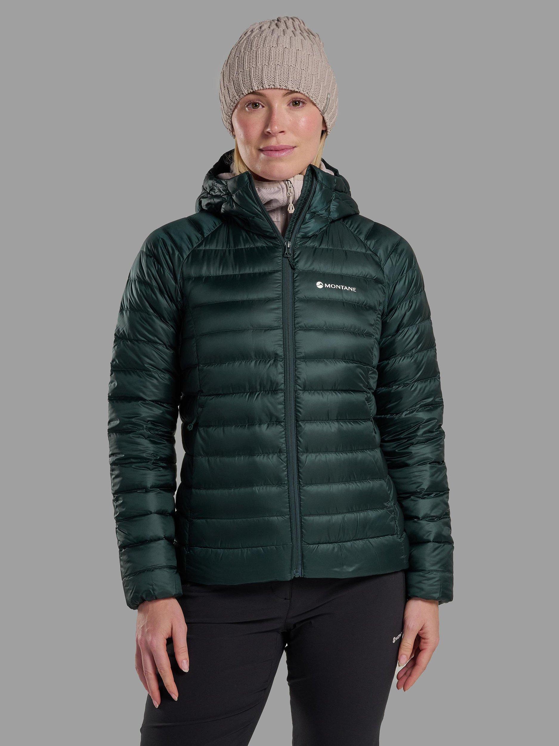 Montane Women's Anti-Freeze Hooded Jacket, Deep Forest