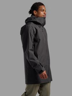 Montane Men's Spirit Long Jacket, Midnight Grey, Midnight Grey